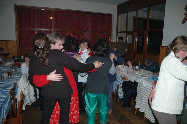 Masopustní průvod obcí 2008